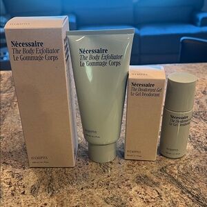 Necessaries Eucalyptus Body Exfoliator and Deodorant Set